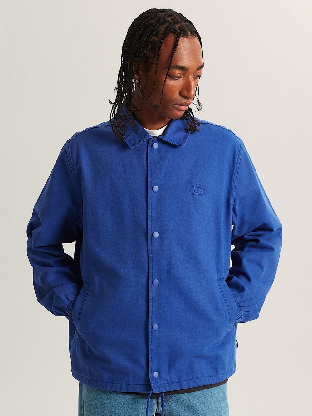 Vans Torrey Canvas Field Utility Jacket, royal blue size men’s M
